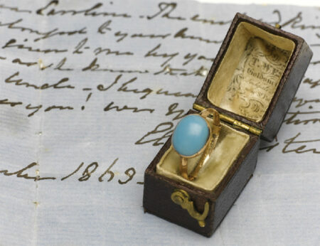 Jane Austen, anello venduto all'asta