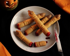 Biscotti dita di strega: speciale Halloween