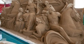 Festival a Jesolo: sculture di sabbia