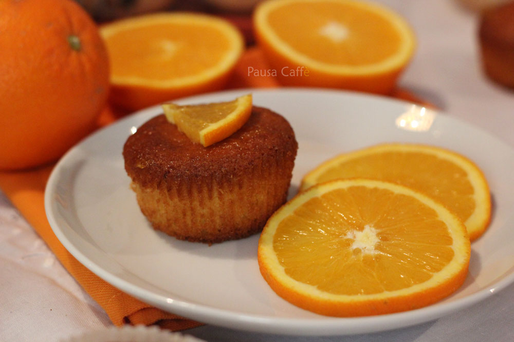 Muffin o Tortino all'arancia
