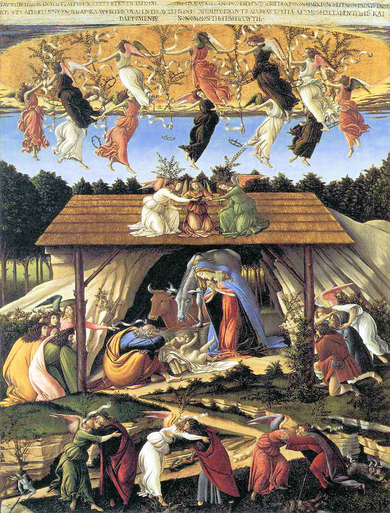 Natività Mistica di Botticelli