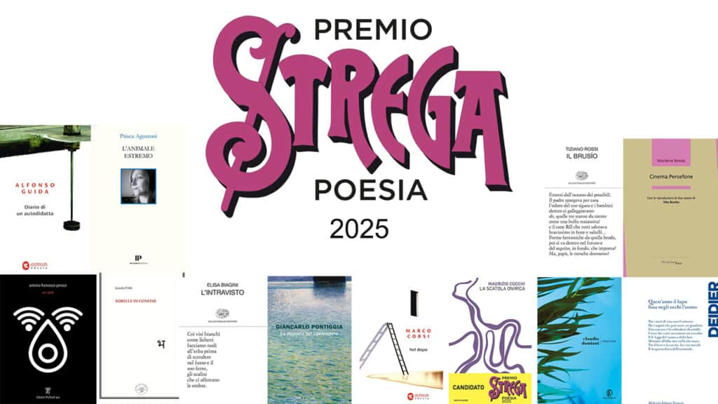 Premio Strega Poesia 2025: i dodici finalisti
