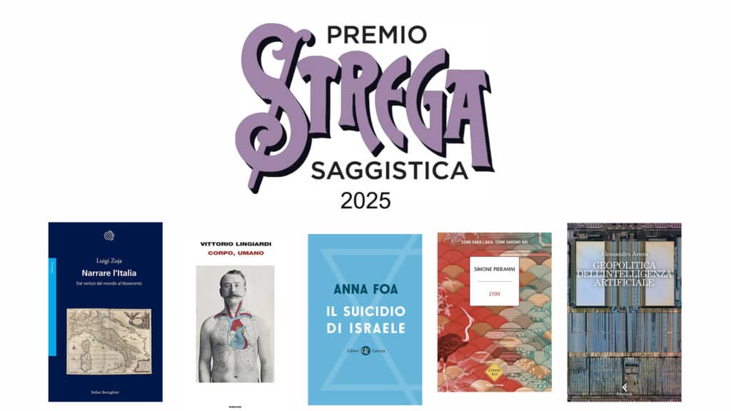 Premio Strega Saggistica 2025: i cinque finalisti