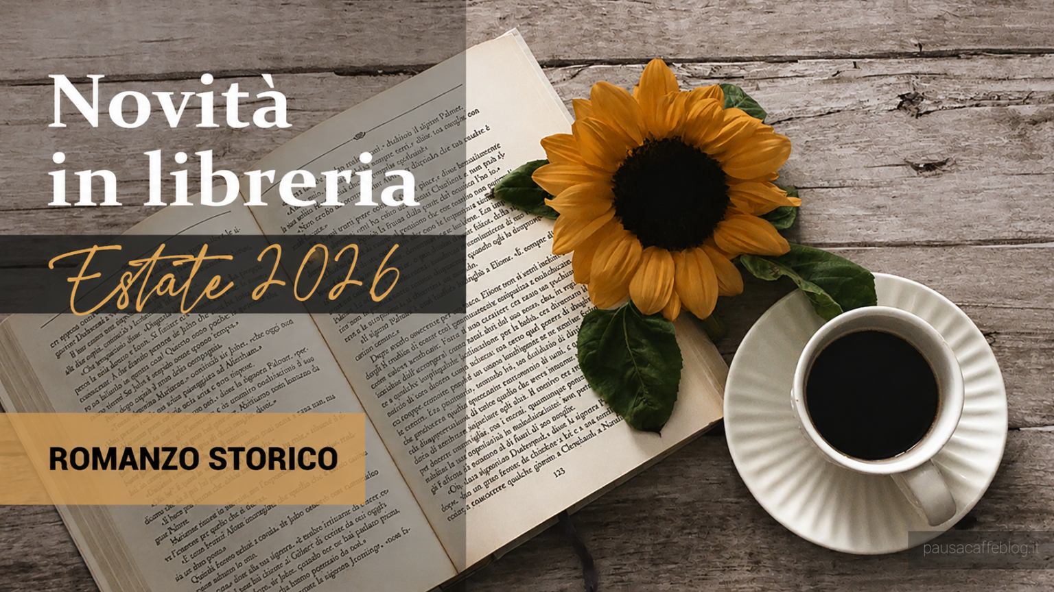Libri in uscita in estate 2026. Romanzo Storico Libri in uscita in estate 2026. Romanzo Storico