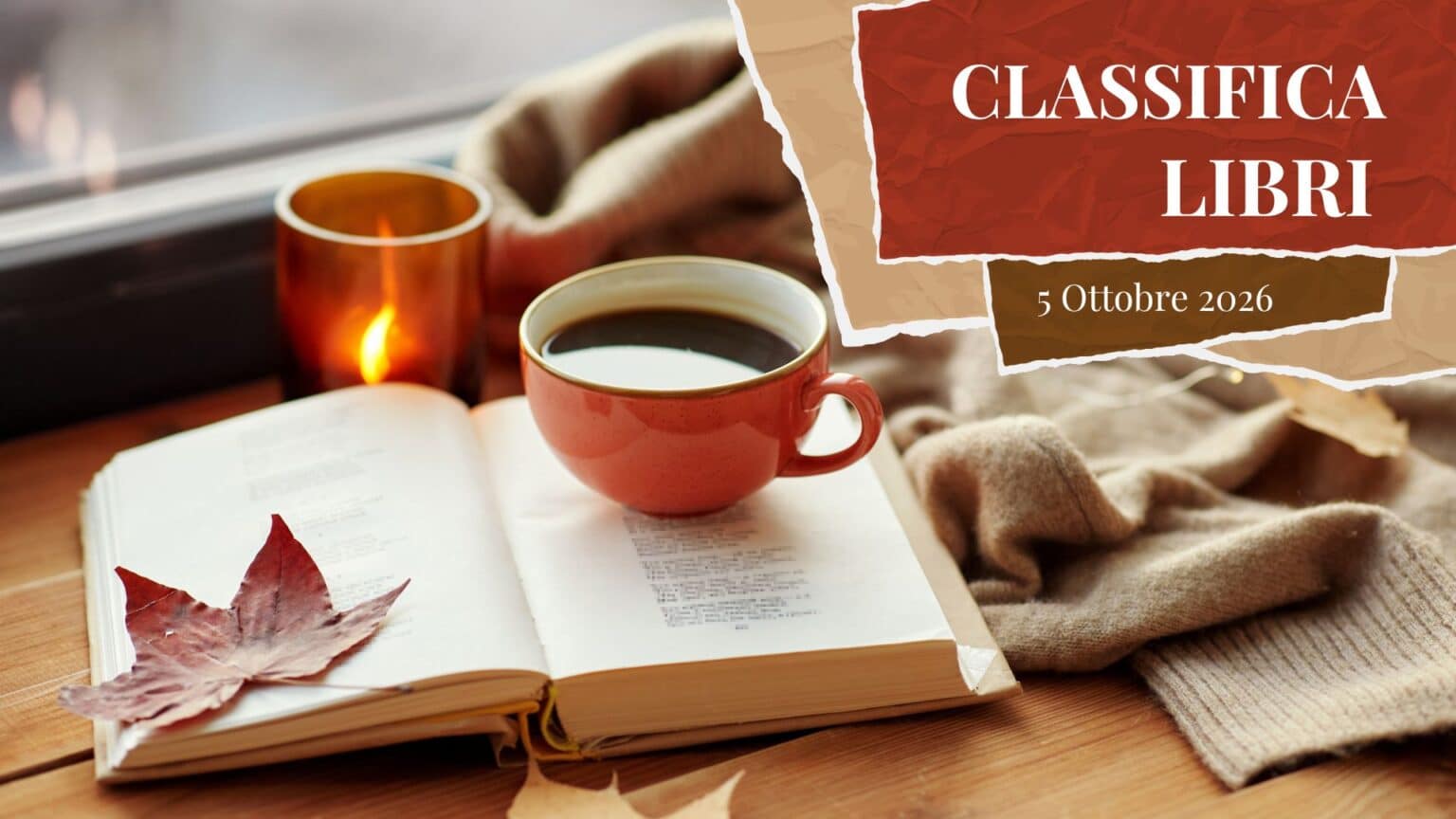 Classifica libri – 5 ottobre 2026 Classifica libri – 5 ottobre 2026